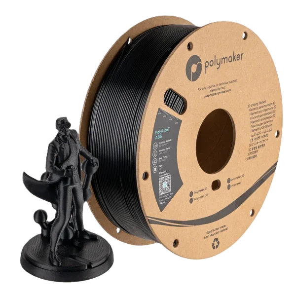PolyLite ABS Negro 1.75mm 1Kg