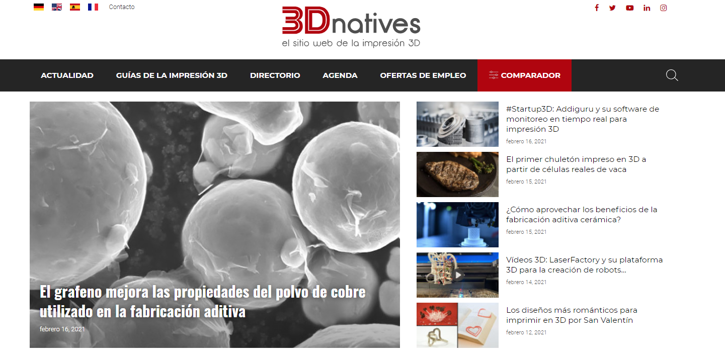 Revistas digitales de impresoras 3D