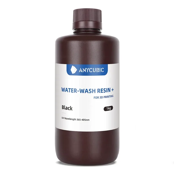 Resina Lavable al Agua Negra