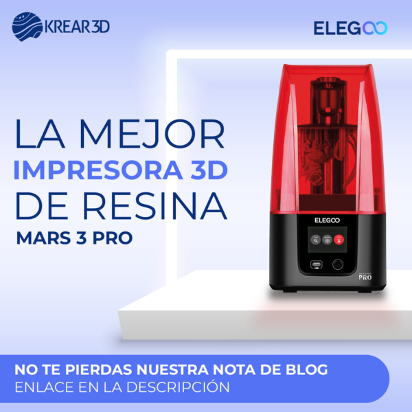 Elegoo Mars 3 Pro: La mejor impresora 3D