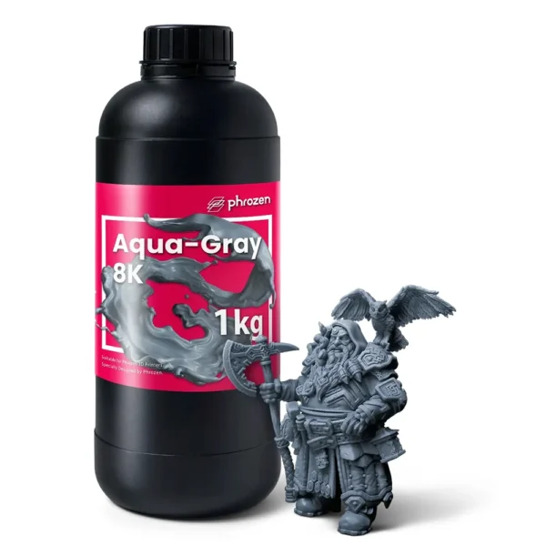 Resina Aqua 8K Gris