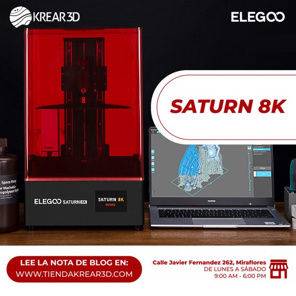 Revisión de la impresora 3D Elegoo Saturn 8K