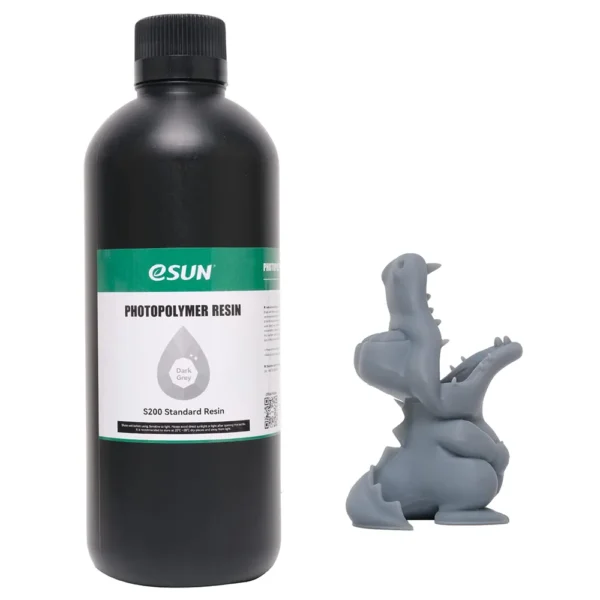 Resina Estandar Gris Oscuro Esun 1kg