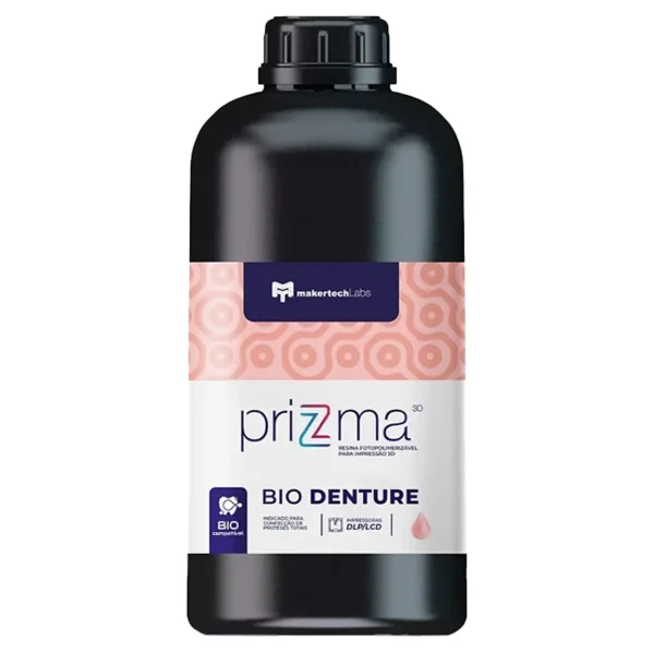 Resina Prizma 3D Bio Denture Rosa Medio 500g