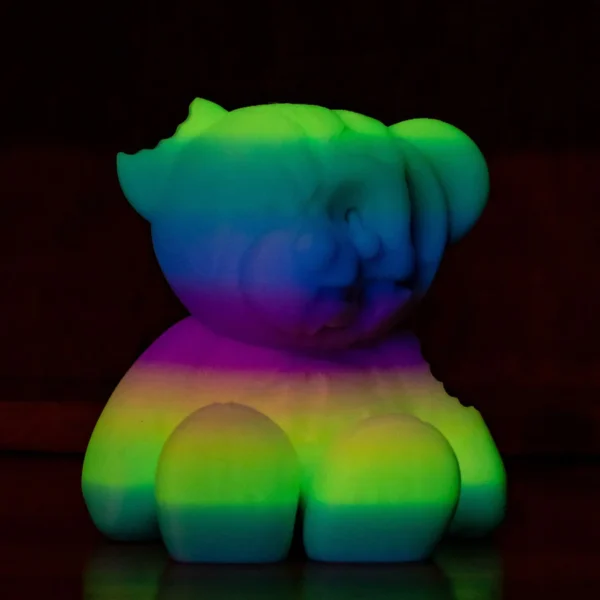 PolyLite PLA Arcoiris Luminoso 1.75mm 1Kg y4