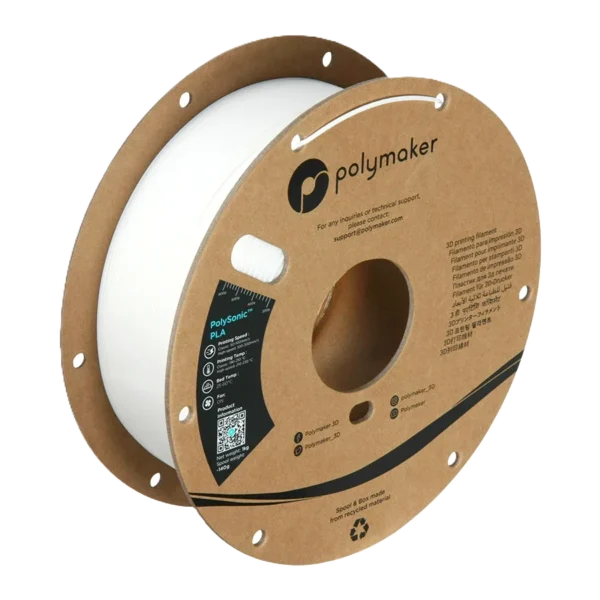PolySonic PLA Pro Blanco 1.75mm 1Kg
