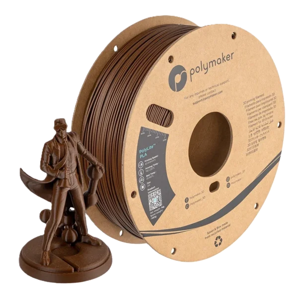 PolyLite PLA Marrón 1.75mm 1Kg