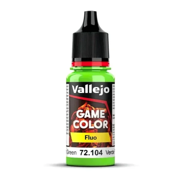 Pintura GC Verde Fluorescente 18ml