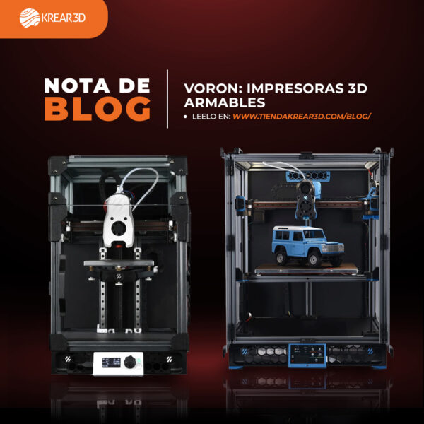 VORON: IMPRESORAS 3D ARMABLES