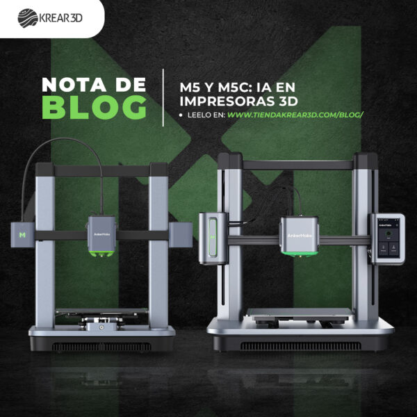 M5 Y M5C: IA EN IMPRESORAS 3D