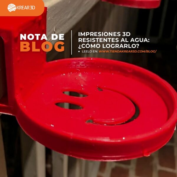 Impresiones 3D resistentes al agua: ¿Cómo lograrlo?