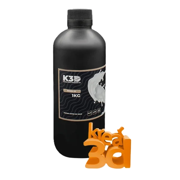 Resina Estándar Anaranjada K3D 1kg