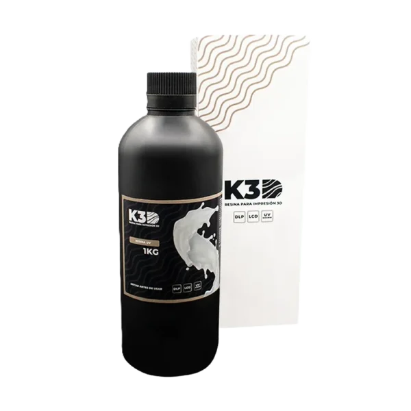 Resina Estandar Blanca K3D 1kg k1