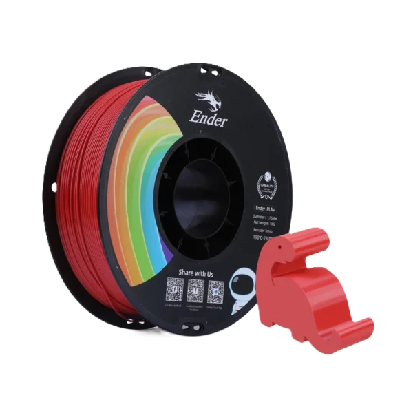 Creality Ender PLA+ Rojo 1.75mm 1Kg