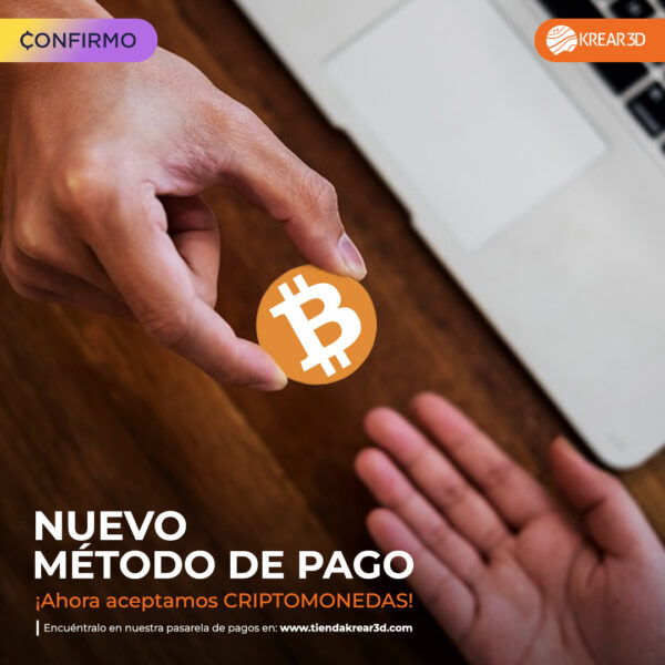 Ahora puedes pagar tus compras con Criptomonedas con nuestro aliado Confirmo.