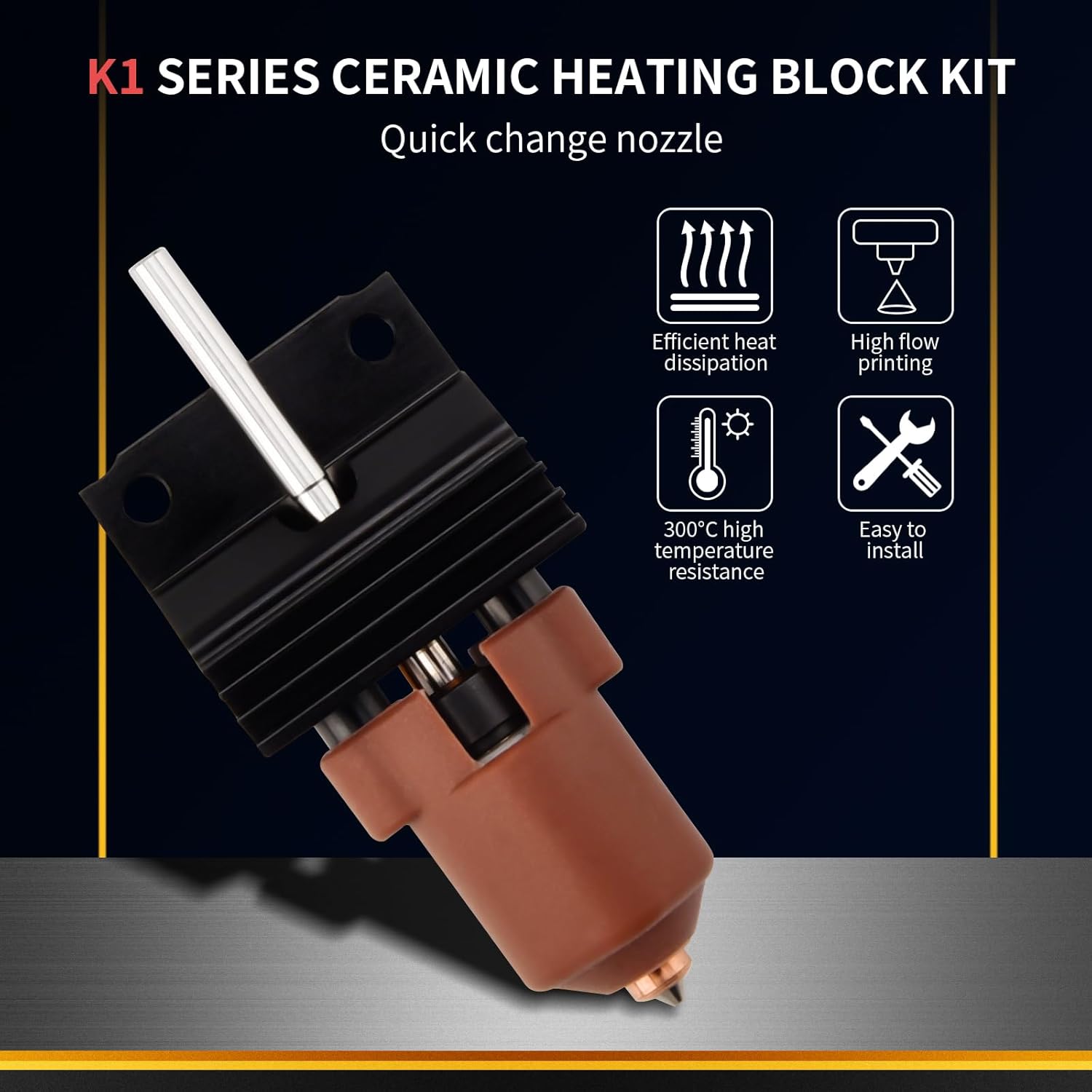 Kit Hotend Cerámico K1C1 Kit Hotend Ceramico K1C1