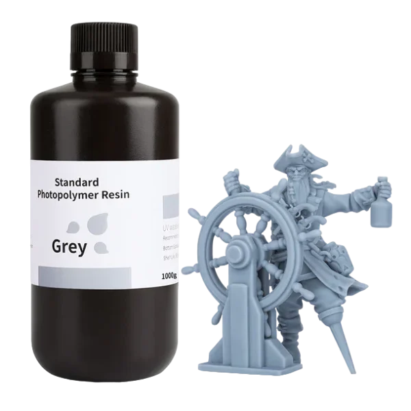 Resina Estándar Gris Elegoo 1kg