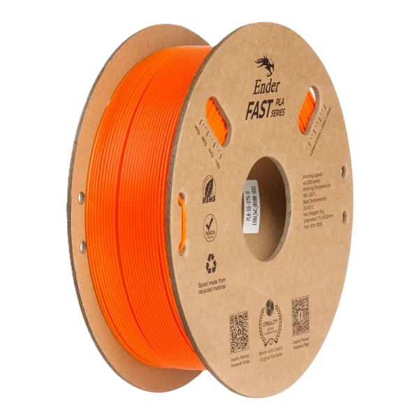 Ender Fast PLA Anaranjado 1.75mm 1Kg