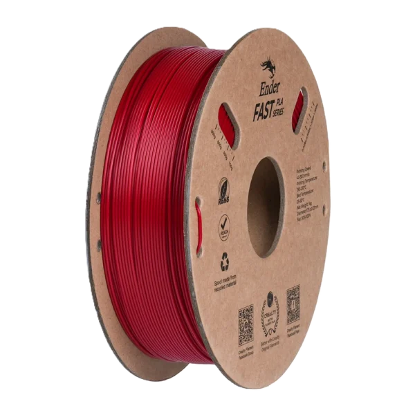 Ender Fast PLA Rojo Fuego 1.75mm 1Kg