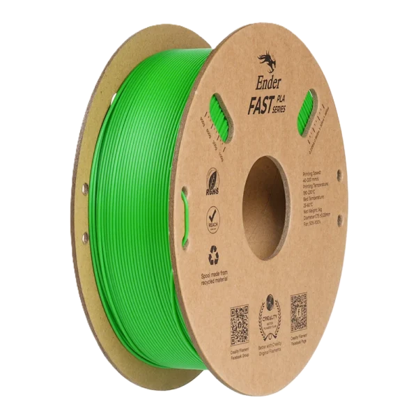 Ender Fast PLA Verde 1.75mm 1Kg