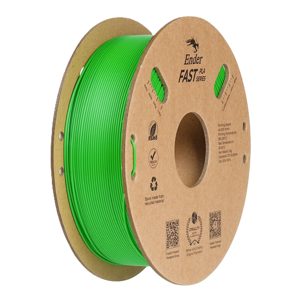Ender Fast PLA Verde 1.75mm 1Kg 1 Ender Fast PLA Verde 1.75mm 1Kg