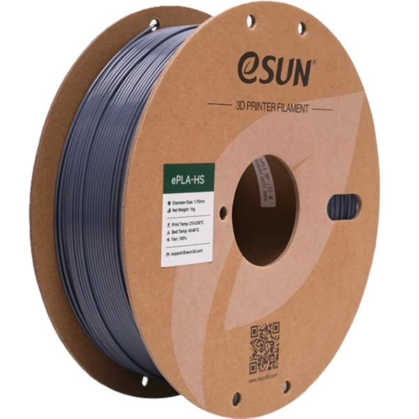 Esun ePLA+HS Gris 1.75mm 1kg