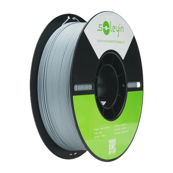Creality Soleyin Ultra PLA Gris 1.75mm 1Kg