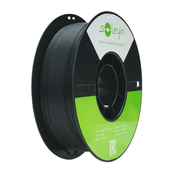 Creality Soleyin Ultra PLA Negro 1.75mm 1Kg_x1