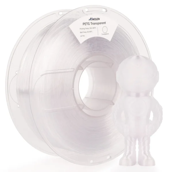 Amolen PETG Transparente 1.75mm 1Kg