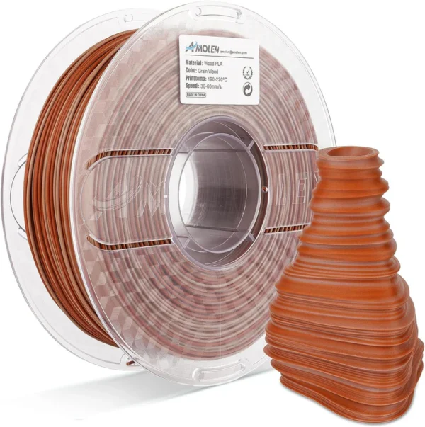 Amolen PLA Madera Grano 1.75mm 1Kg