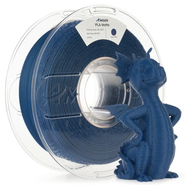 Amolen PLA Mate Básico Azul Marino 1.75mm 1Kg