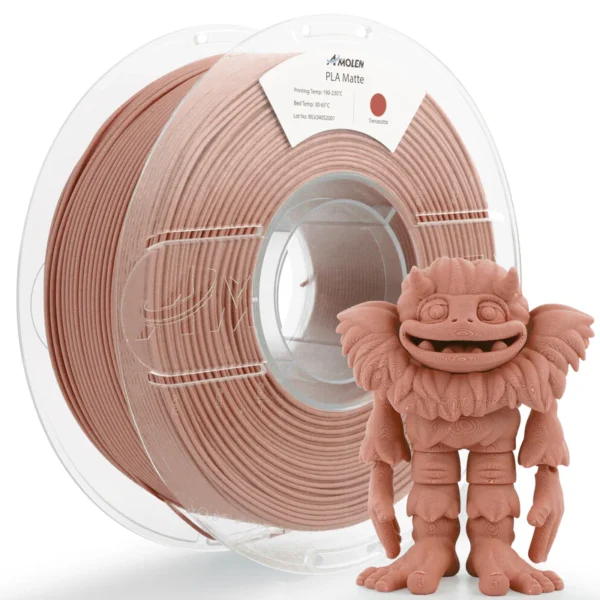 Amolen PLA Mate Básico Terracota 1.75mm 1Kg