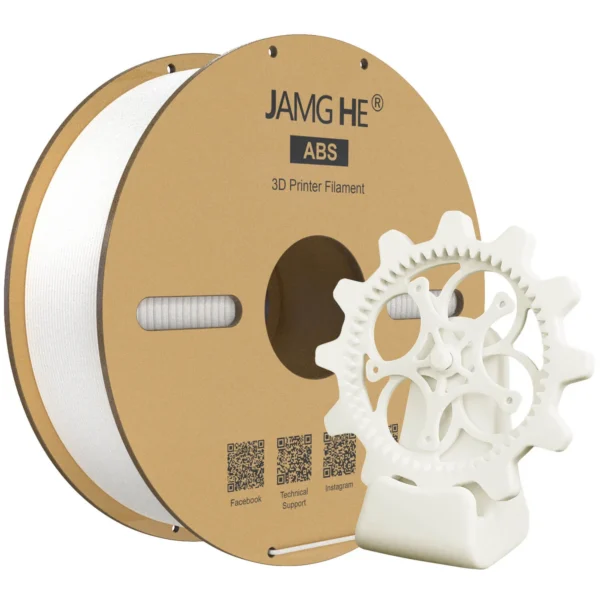 Jamg He ABS Blanco 1.75mm 1Kg