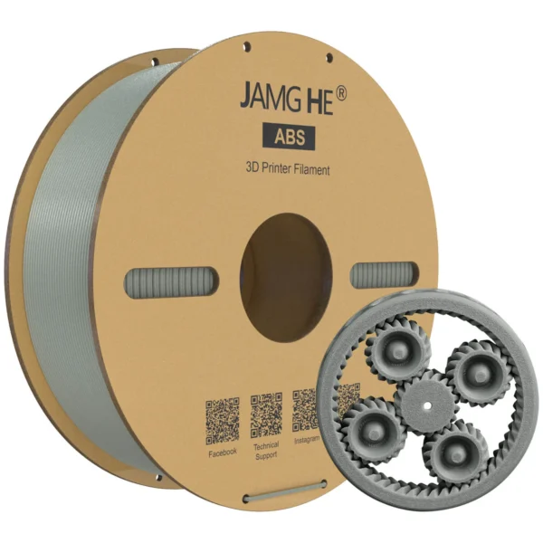 Jamg He ABS Gris 1.75mm 1Kg