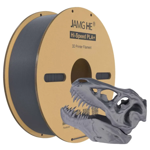 Jamg He Hi-Speed PLA+ Gris 1.75mm 1Kg