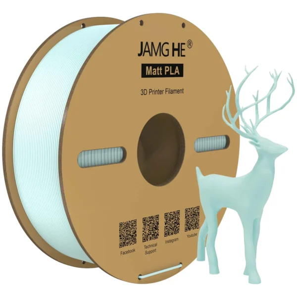 Jamg He PLA Azul Pálido 1.75mm 1Kg