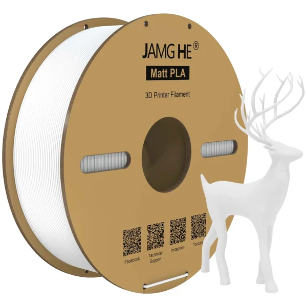 Jamg He PLA Mate Blanco 1.75mm 1Kg