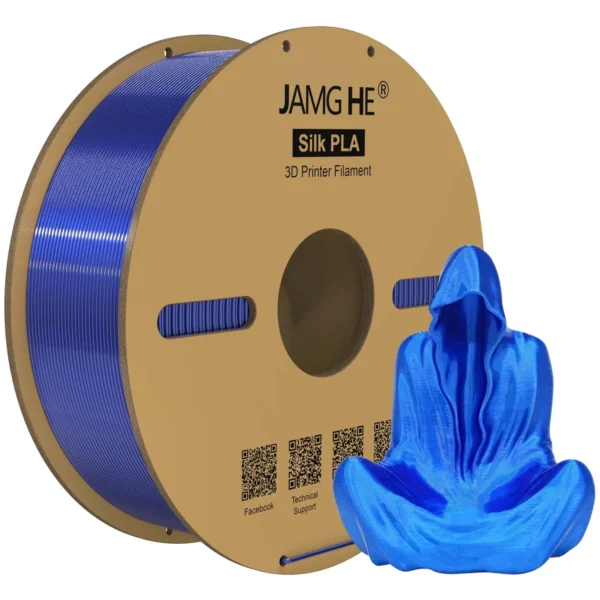 Jamg He PLA Sedoso Azul 1.75mm 1Kg
