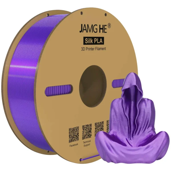 Jamg He PLA Sedoso Morado 1.75mm 1Kg