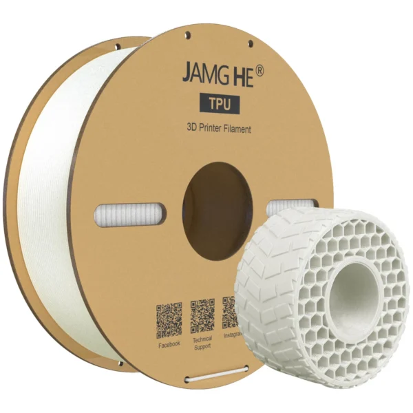 Jamg He TPU Blanco 1.75mm 1Kg