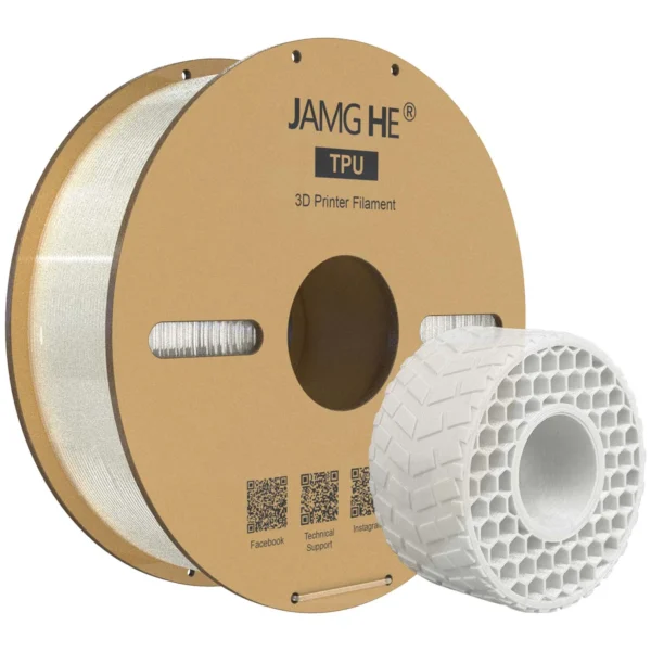 Jamg He TPU Transparente 1.75mm 1Kg