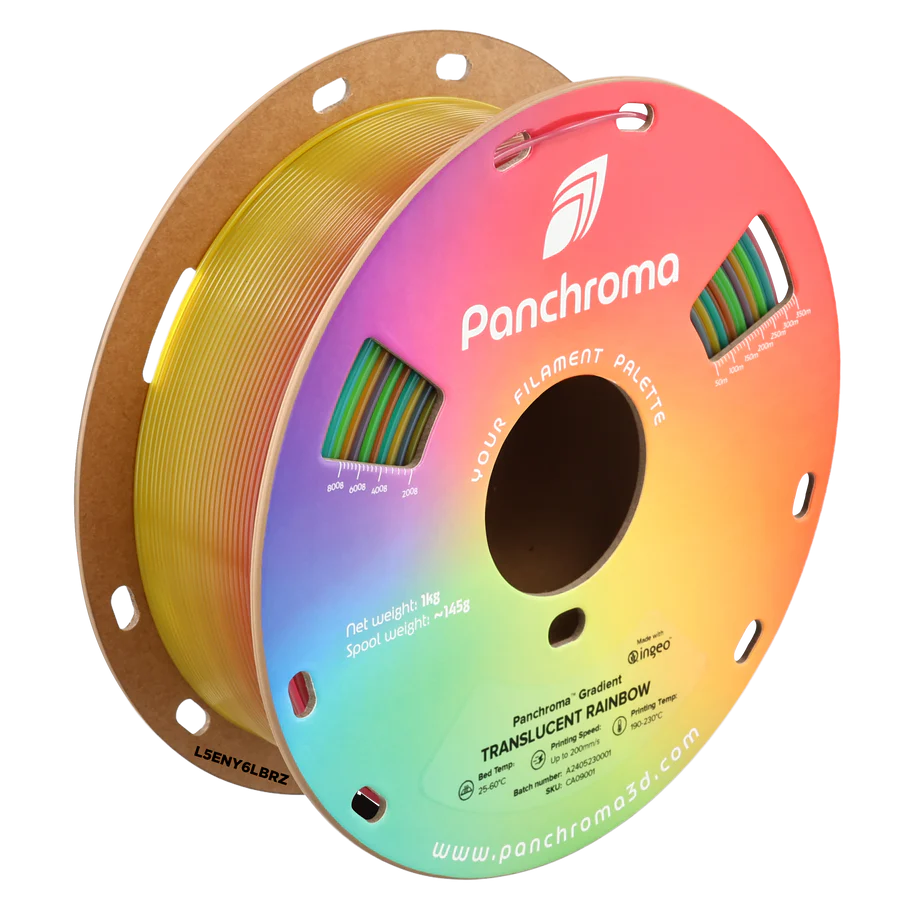 Panchroma PLA Translúcido Degradado Arcoiris 1.75mm 1Kg 1 Polymaker PC-ABS Negro 1.75mm 1Kg