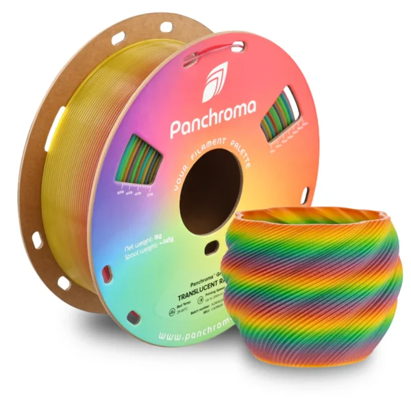 Panchroma PLA Translucido Degradado Arcoiris 1.75mm