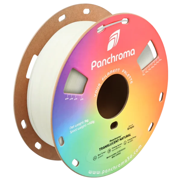 Panchroma PLA Translúcido Natural 1.75mm 1Kg