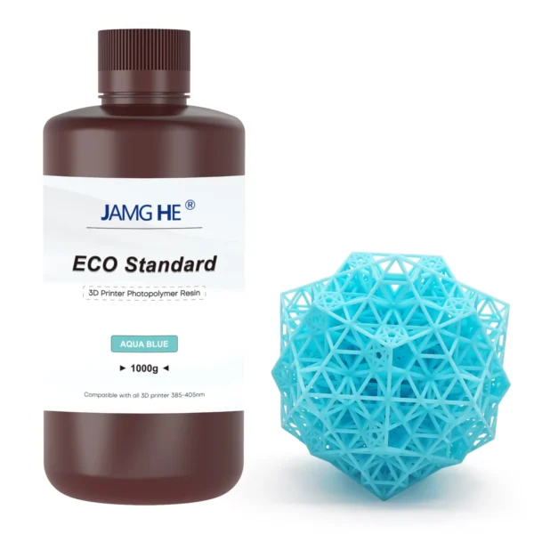 Resina Eco Estándar Azul Agua Jamg He 1kg