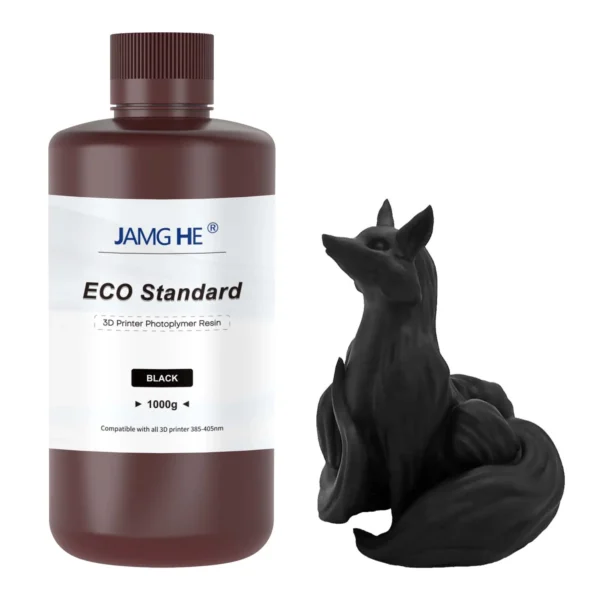 Resina Eco Estándar Negro Jamg He 1kg