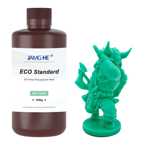 Resina Eco Estándar Verde Menta Jamg He 1kg