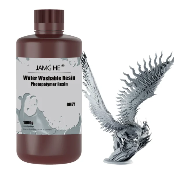 Resina Lavable 10K Gris Jamg He 1kg