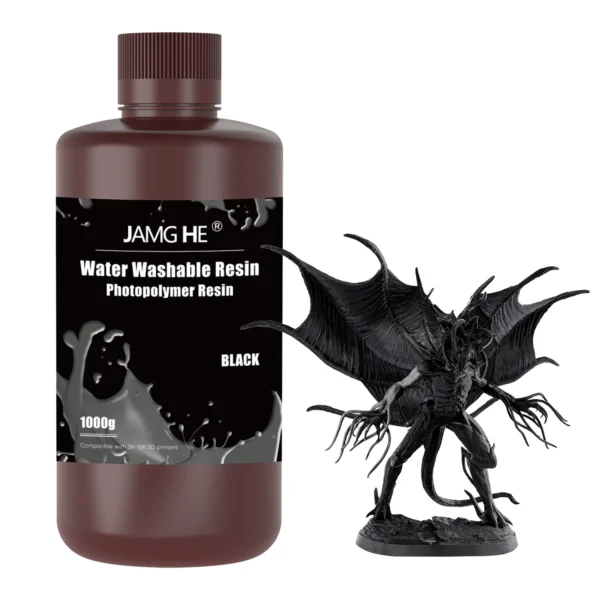 Resina Lavable 10K Negro Jamg He 1kg