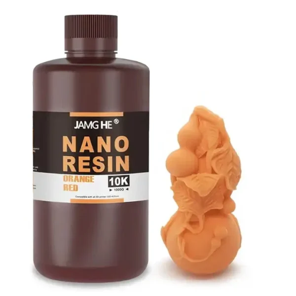 Resina NANO Rojo Anaranjado Jamg He 1kg
